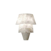 Alabaster Tiered Cone Wall Light — image 30