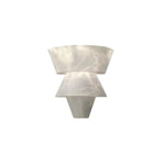 Alabaster Tiered Cone Wall Light — image 20