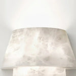 Alabaster Tiered Cone Wall Light — image 25