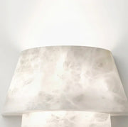 Alabaster Tiered Cone Wall Light — image 25