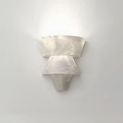 Alabaster Tiered Cone Wall Light — image 28
