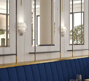 Alabaster Tiered Cone Wall Light — image 19