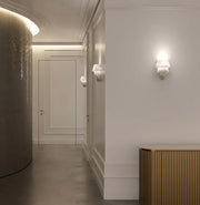 Alabaster Tiered Cone Wall Light — image 16