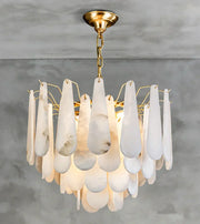 Alabaster Leon Drop Shape Chandelier — image 11