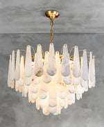 Alabaster Leon Drop Shape Chandelier — image 12