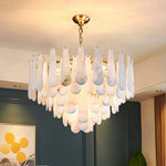 Alabaster Leon Drop Shape Chandelier — image 5