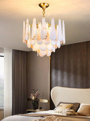 Alabaster Leon Drop Shape Chandelier — image 9