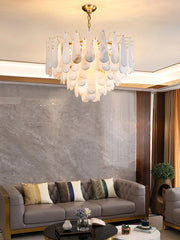 Alabaster Leon Drop Shape Chandelier — image 10