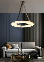 Alabaster Luxembourg Halo Chandelier — image 6