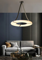 Alabaster Luxembourg Halo Chandelier — image 6