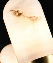 Alabaster Luxury Moonshade Brass Chandelier — image 13