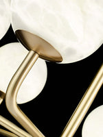 Alabaster Maytoni Erich Brass Chandelier — image 18
