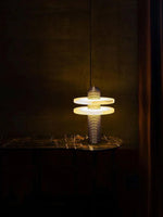 Alabaster Median Table Lamp
