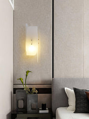 Alabaster Megalith Brass Wall Light — image 5