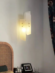 Alabaster Megalith Brass Wall Light — image 4