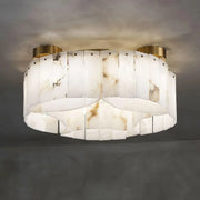 Alabaster Modern Brass Ceiling Lamp — image 17