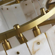 Alabaster Modern Brass Ceiling Lamp — image 15