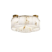 Alabaster Modern Brass Ceiling Lamp — image 19