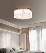 Alabaster Modern Brass Ceiling Lamp — image 12