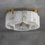 Alabaster Modern Brass Ceiling Lamp — image 18