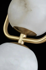Alabaster Modern Copper Pendant Light — image 12