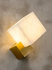 Alabaster Modern Gatsby Wall Sconce — image 19