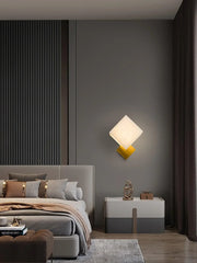 Alabaster Modern Gatsby Wall Sconce — image 9