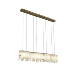 Alabaster Modern Layering Chandelier — image 18