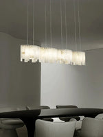 Alabaster Modern Layering Chandelier — image 9