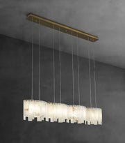Alabaster Modern Layering Chandelier — image 11
