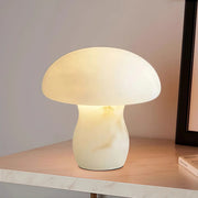 Alabaster Modern Mushroom Table Lamp — image 3