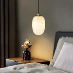 Alabaster Modern Pebble Pendant Lamp — image 3