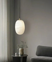 Alabaster Modern Pebble Pendant Lamp — image 8