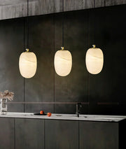 Alabaster Modern Pebble Pendant Lamp — image 5