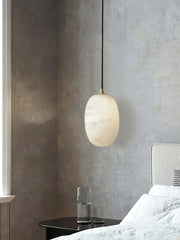 Alabaster Modern Pebble Pendant Lamp — image 4