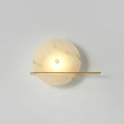 Alabaster Modern Round Wall Sconce — image 14