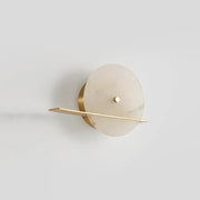 Alabaster Modern Round Wall Sconce — image 16