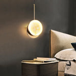Alabaster Moonshade Pendant Light