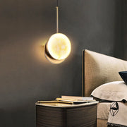 Alabaster Moonshade Pendant Light