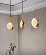 Alabaster Moonshade Pendant Light