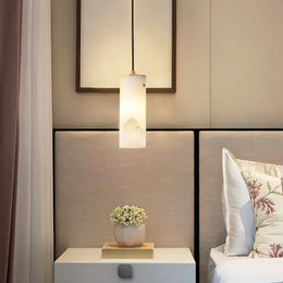 Alabaster Nula Vertical Pendant Light — image 2