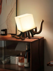 Alabaster Octavia Sculpture Table Lamp