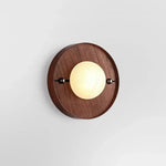Alabaster Odis Spherical Wall Lamp