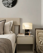 Alabaster Outela Brass Table Lamp — image 3