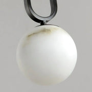 Alabaster Oval Ring Pendant Lamp — image 18