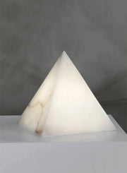 Alabaster Pyramid Table Lamp — image 15