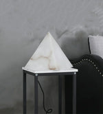 Alabaster Pyramid Table Lamp — image 8