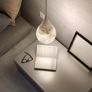 Alabaster Raindrop Pendant Light — image 6
