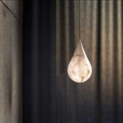 Alabaster Raindrop Pendant Light — image 13