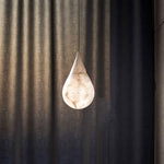 Alabaster Raindrop Pendant Light — image 8
